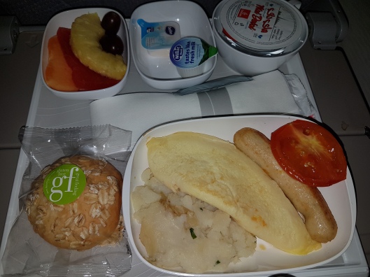 Glutenfri frukost enligt Emirates Airlines